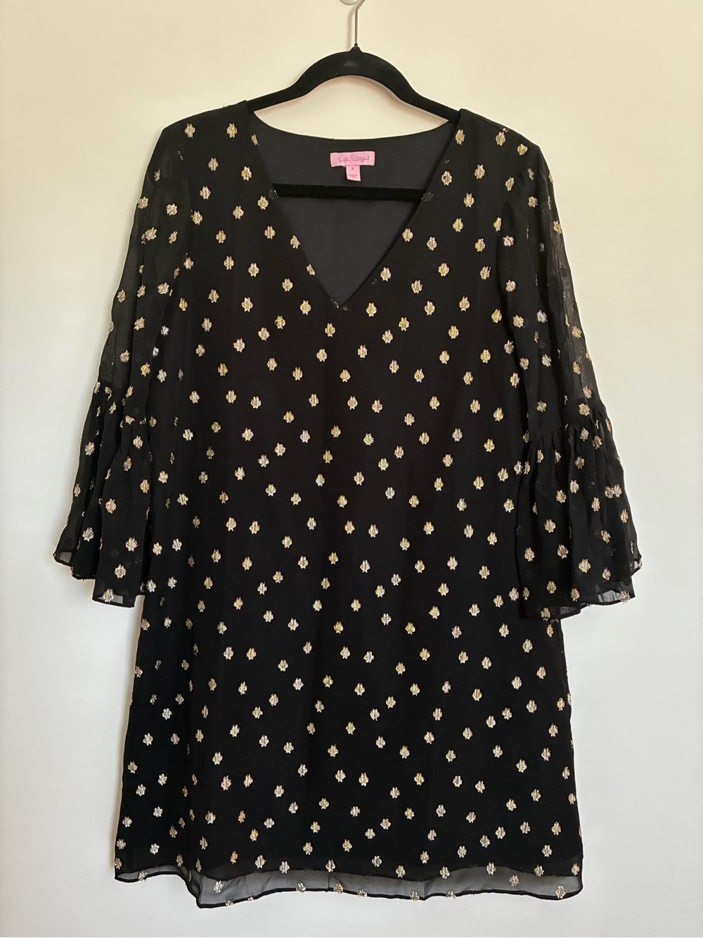 Lilly Pulitzer Caroline Silk Tunic Dress size 4